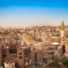 Panorama of Sanaa capital of Yemen
