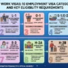 10 Employment Visa Categories and Key Eligibility Requirements