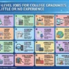 24 Entry Level Jobs for College Graduates With Little or No Experience
