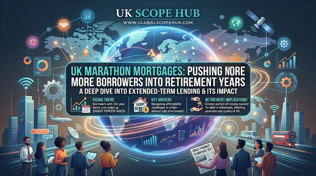 Uk marathon mortgages push more borrowers into retirement years UK Marathon Mortgages Push More Borrowers Into Retirement Years